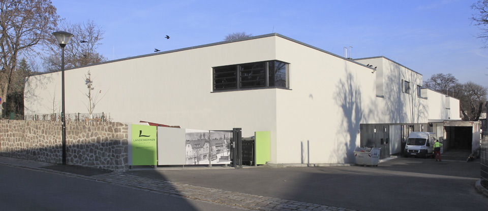 Theaterwerkstatt in Radebeul, Foto von außen