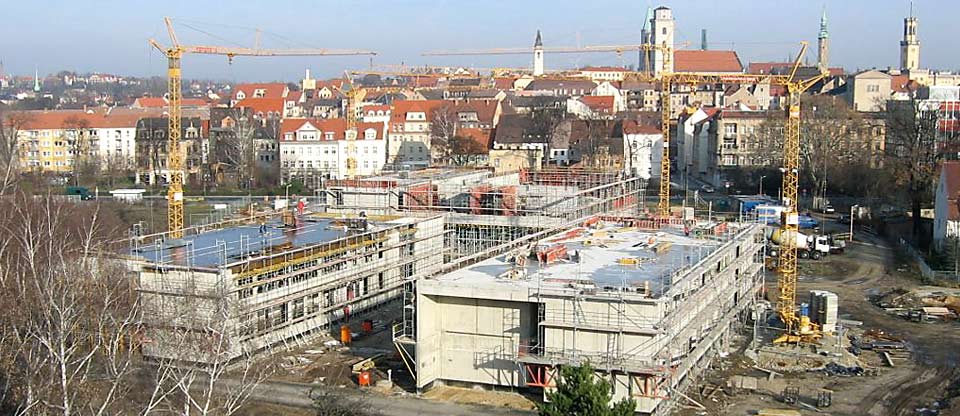 Hochschule Zittau, Fachbereich Bauwesen, Baustelle